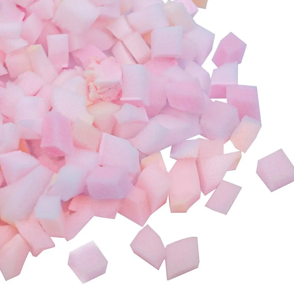 vidaXL Relleno de espuma triturada Rosa 2,5 kg Poliuretano New