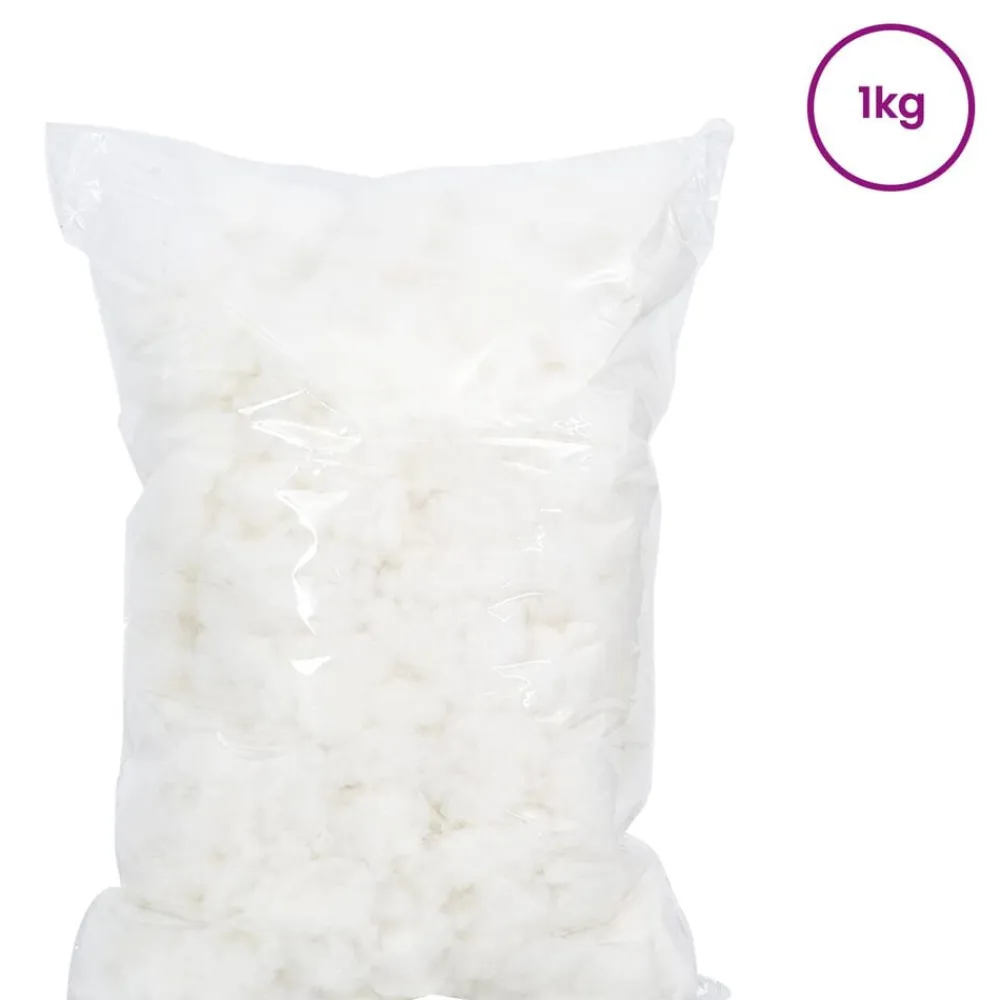 vidaXL Relleno de Fibra 1 kg Poliéster Best