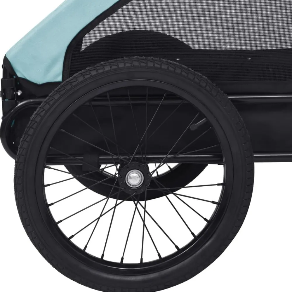 vidaXL Productos Para Mascotas-Remolque de bicicleta para mascotas