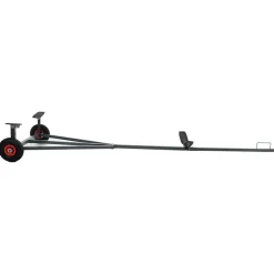 vidaXL Remolque para barcos Plateado 302 x 107 x 42 cm Acero Online