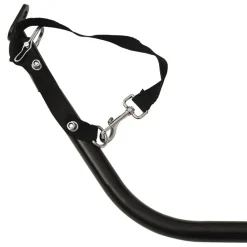 vidaXL Remolque para bicicleta hierro negro y 30 kg Verde Hot