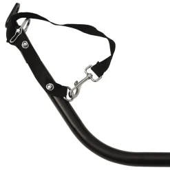 vidaXL Remolque para bicicletas hierro y tela Oxford Gris Best