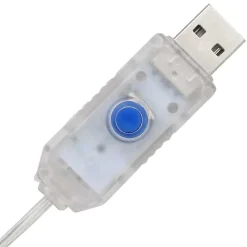 vidaXL Decoración-Renos LED con 40 LED 2 pcs Cálido PET