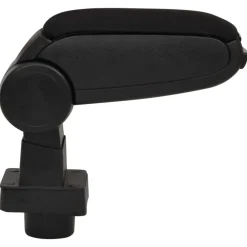 vidaXL Reposabrazos para coche ABS negro 13x31,5x(29-51) cm New