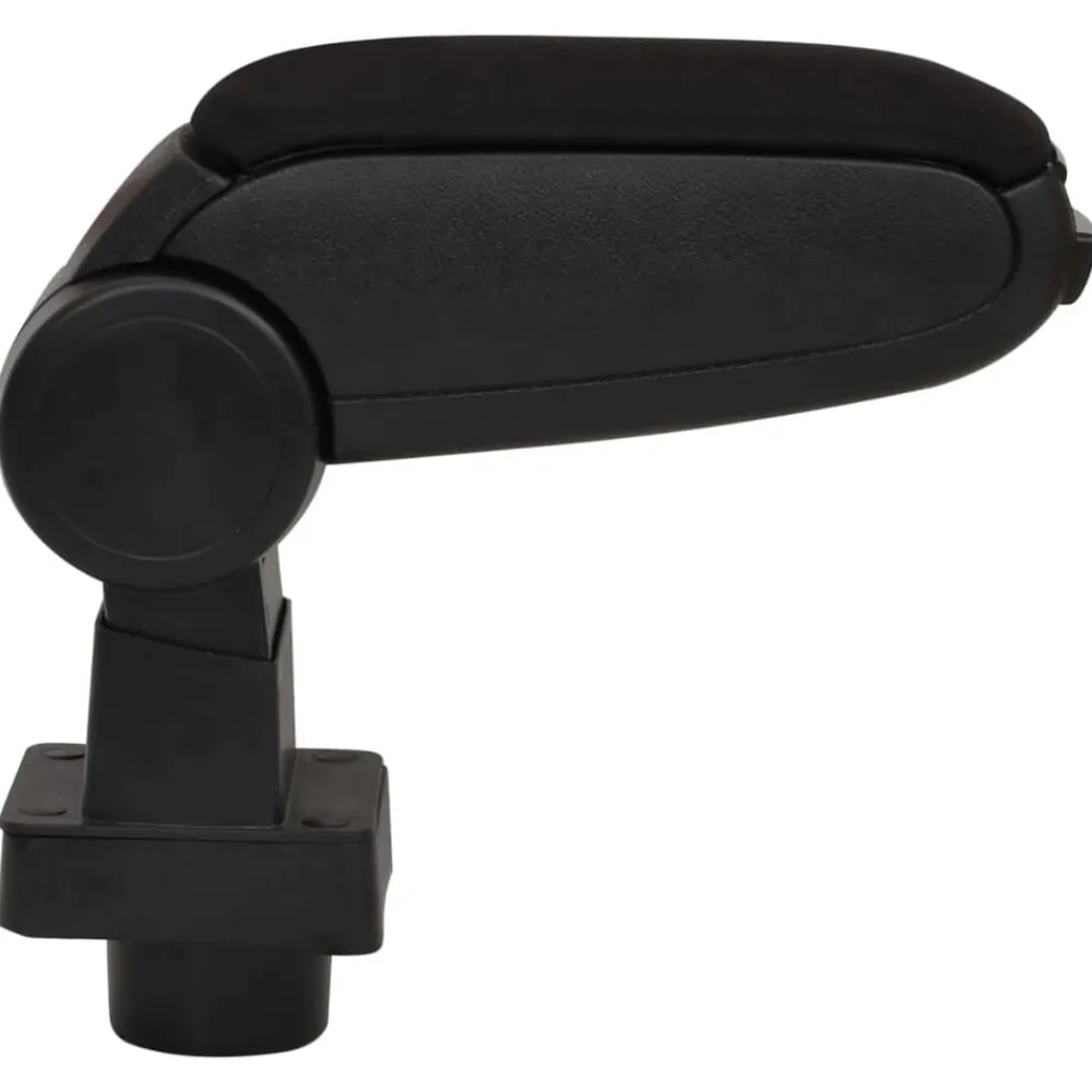 vidaXL Reposabrazos para coche ABS negro 13x31,5x(29-51) cm New