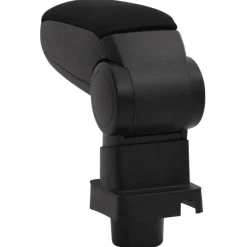 vidaXL Reposabrazos para coche ABS negro 13x31,5x(29-51) cm New