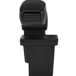 vidaXL Reposabrazos para coche ABS negro 17x32x(37-53) cm New