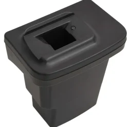 vidaXL Reposabrazos para coche ABS negro 17x32x(37-53) cm New