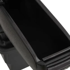 vidaXL Reposabrazos para coche ABS negro 17x32x(37-53) cm New