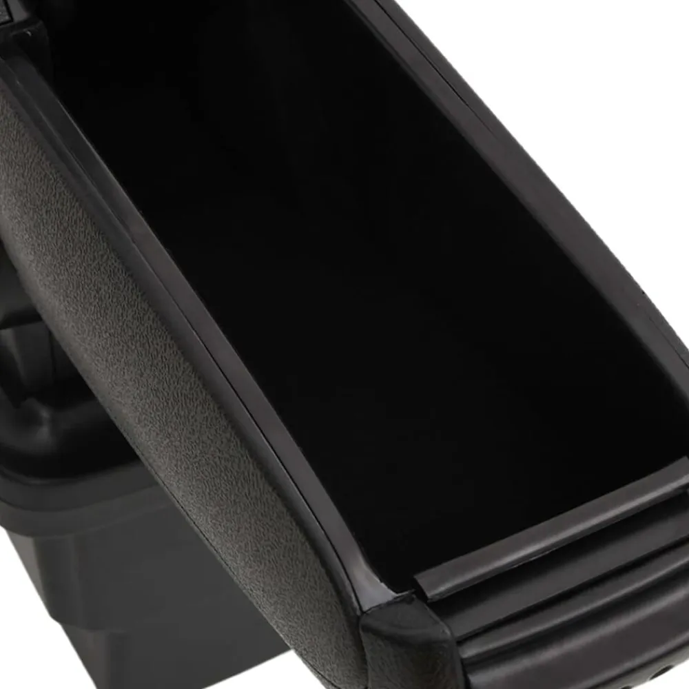 vidaXL Reposabrazos para coche ABS negro 17x32x(37-53) cm New