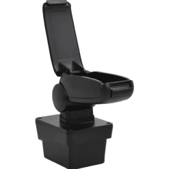 vidaXL Piezas Y Accesorios Para Vehículos-Reposabrazos para coche ABS negro 17x40x(31-49) cm