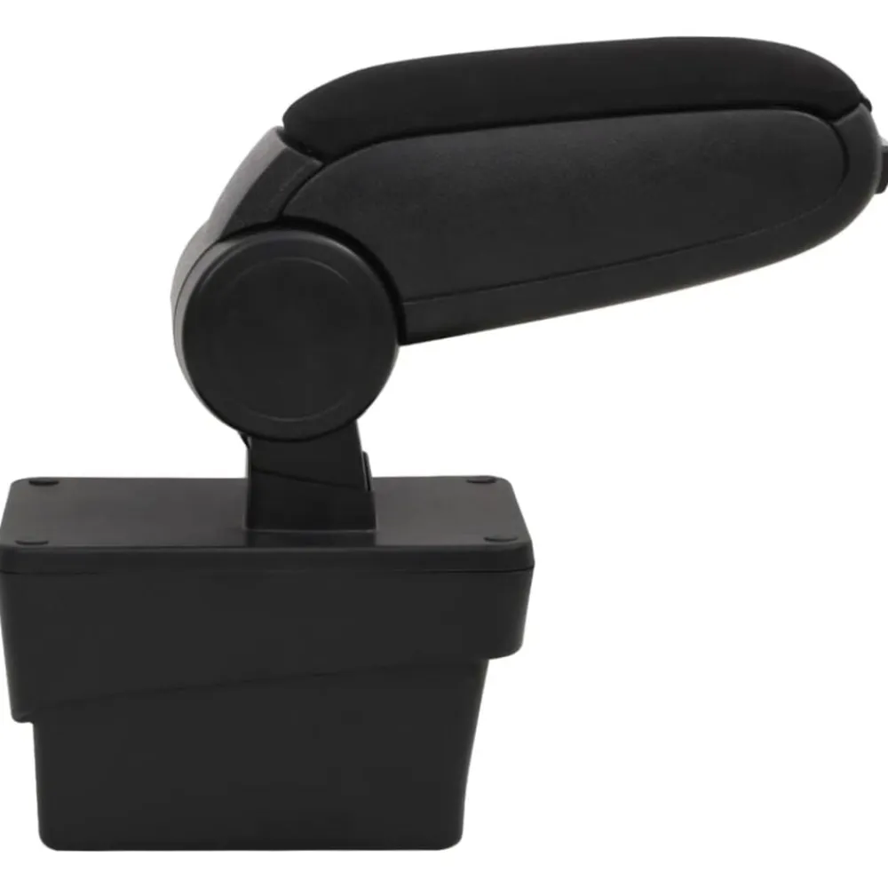 vidaXL Piezas Y Accesorios Para Vehículos-Reposabrazos para coche ABS negro 17x40x(31-49) cm