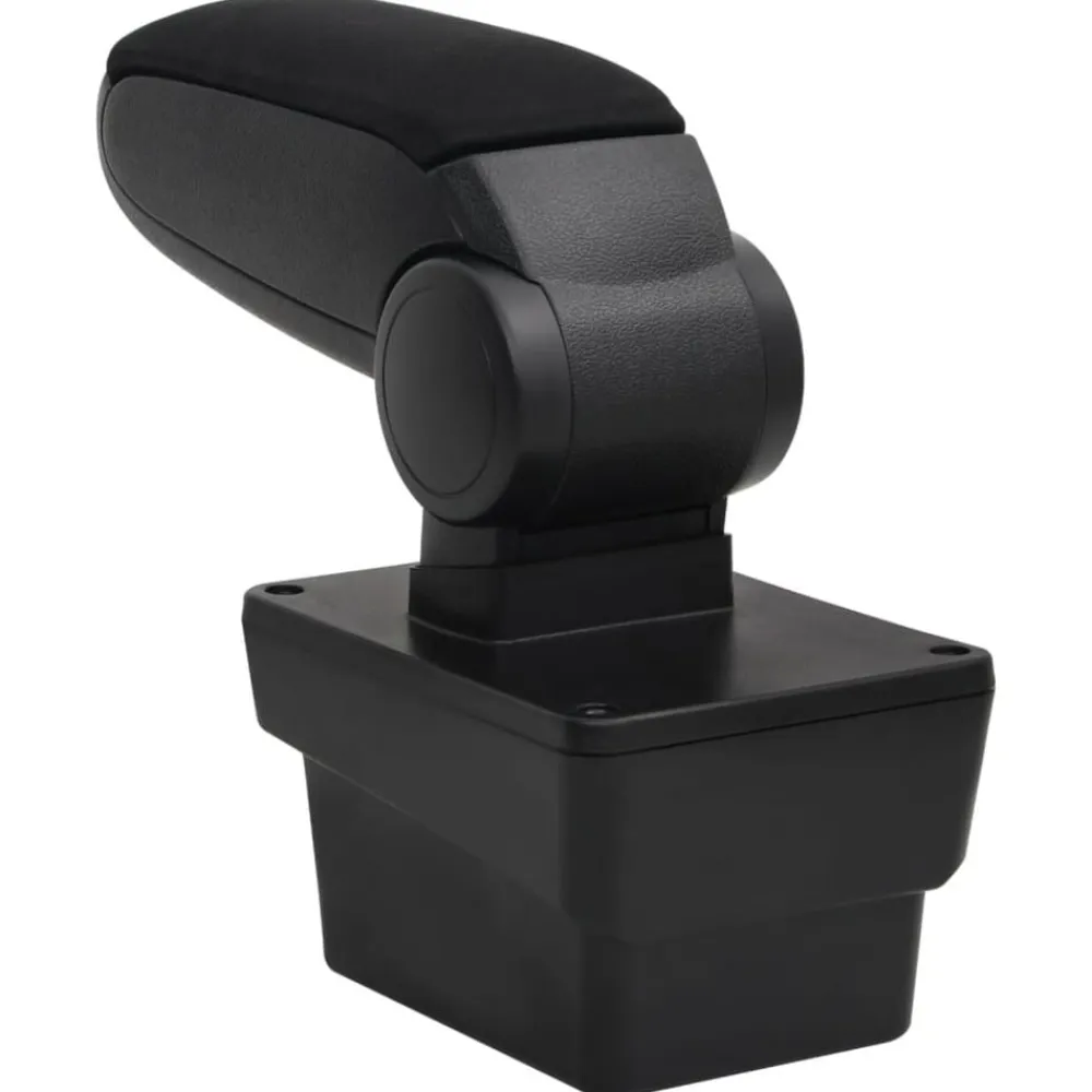 vidaXL Piezas Y Accesorios Para Vehículos-Reposabrazos para coche ABS negro 17x40x(31-49) cm