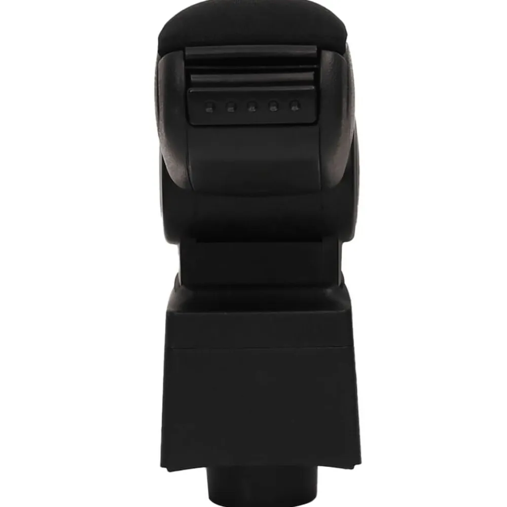 vidaXL Piezas Y Accesorios Para Vehículos-Reposabrazos para coche ABS negro 12x34x(35-47) cm