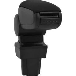 vidaXL Reposabrazos para coche ABS negro 11,5x32x(30-50) cm Clearance