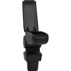 vidaXL Reposabrazos para coche ABS negro 11,5x32x(30-50) cm Clearance