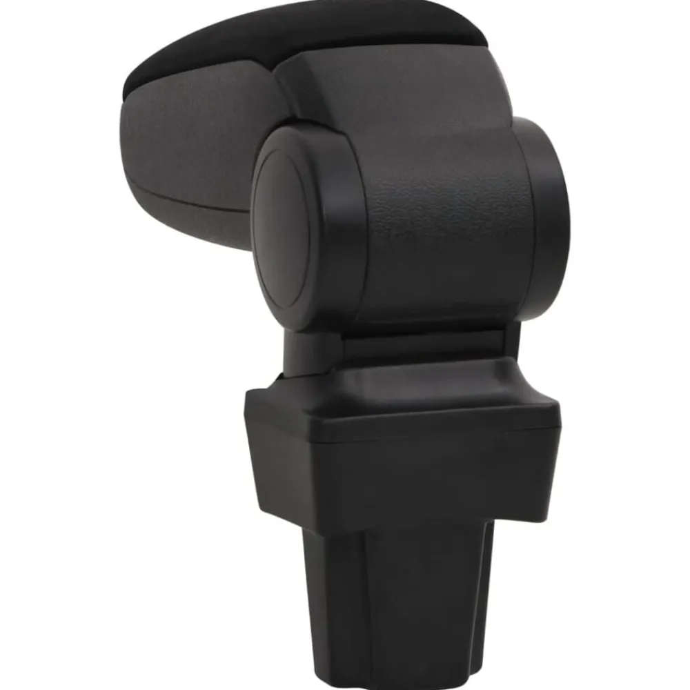 vidaXL Reposabrazos para coche ABS negro 11,5x32x(30-50) cm Clearance