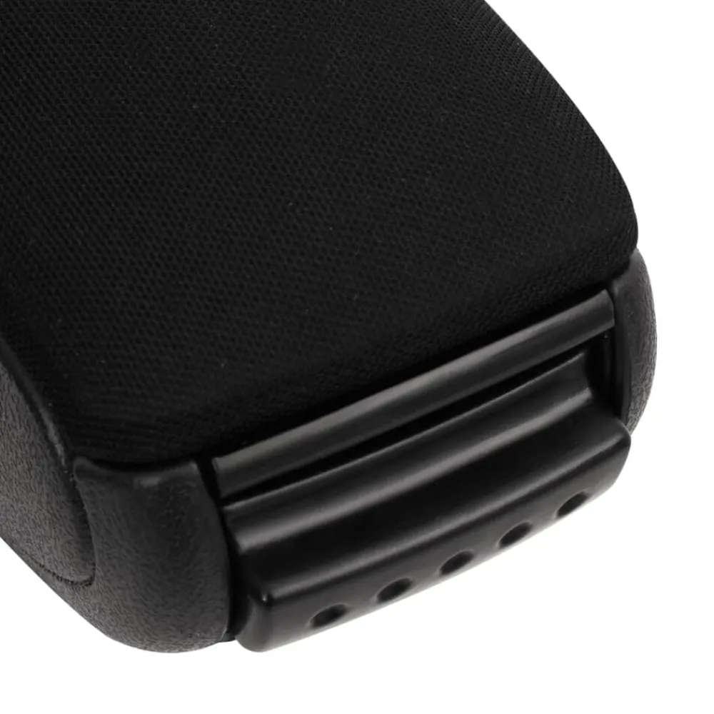 vidaXL Reposabrazos para coche ABS negro 11,5x32x(30-50) cm Clearance