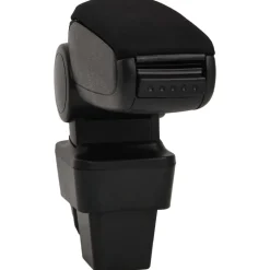vidaXL Piezas Y Accesorios Para Vehículos-Reposabrazos para coche ABS negro 13x34x(33-46) cm