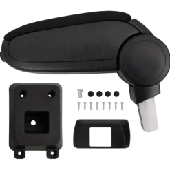 vidaXL Reposabrazos para coche ABS negro 12x33x(24-42) cm Outlet