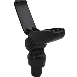 vidaXL Reposabrazos para coche ABS negro 13x33x(33-49) cm Discount
