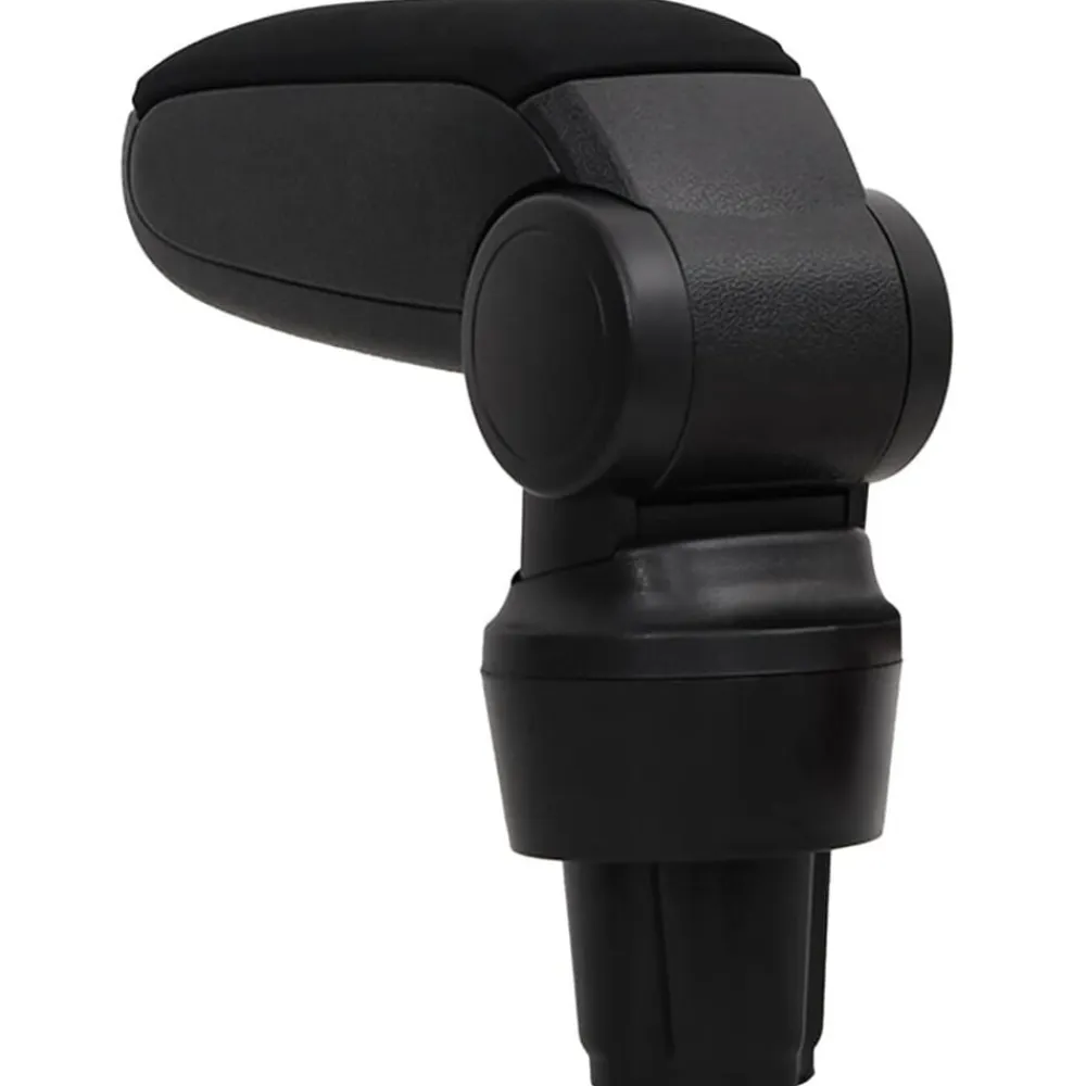 vidaXL Reposabrazos para coche ABS negro 13x33x(33-49) cm Discount