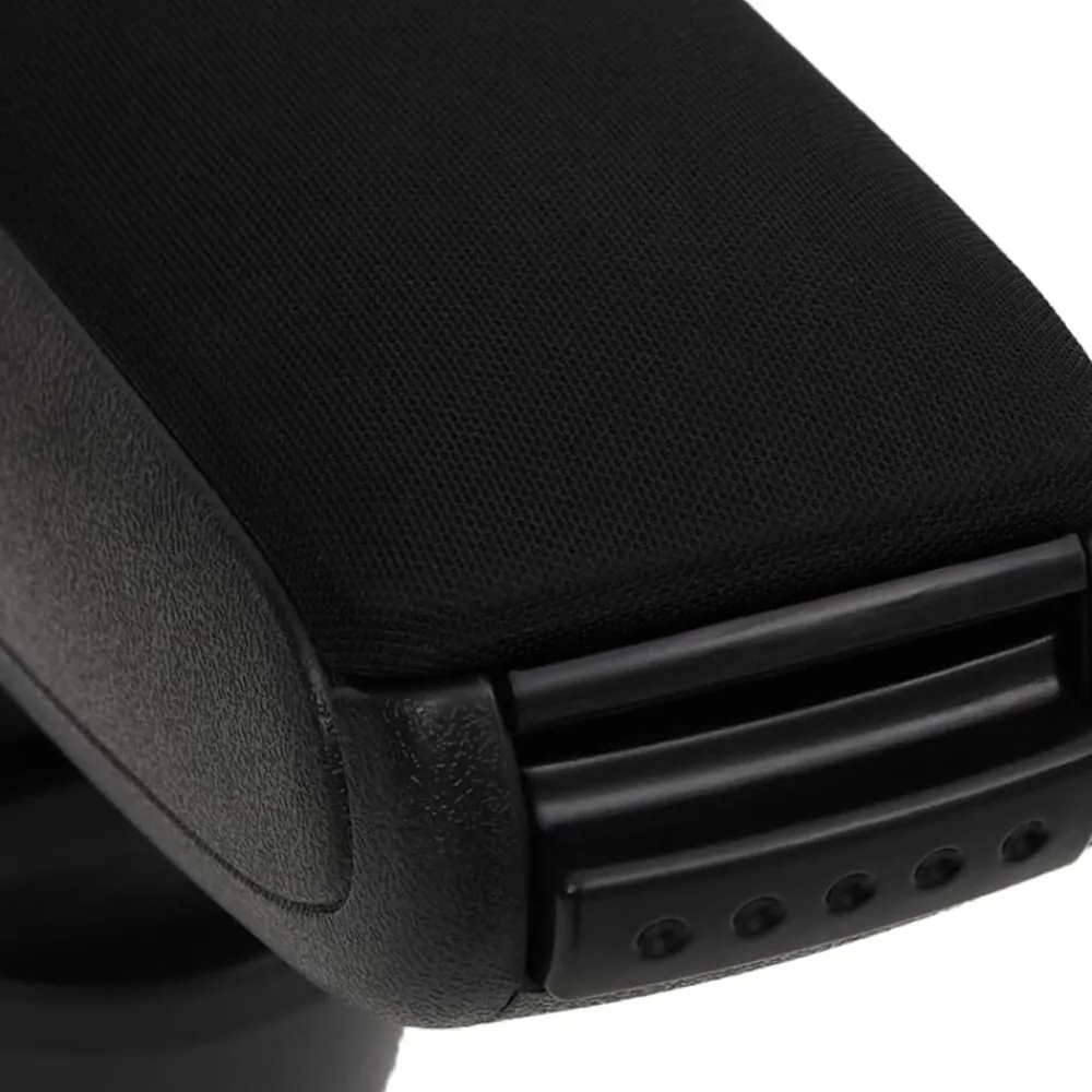 vidaXL Reposabrazos para coche ABS negro 13x33x(33-49) cm Discount