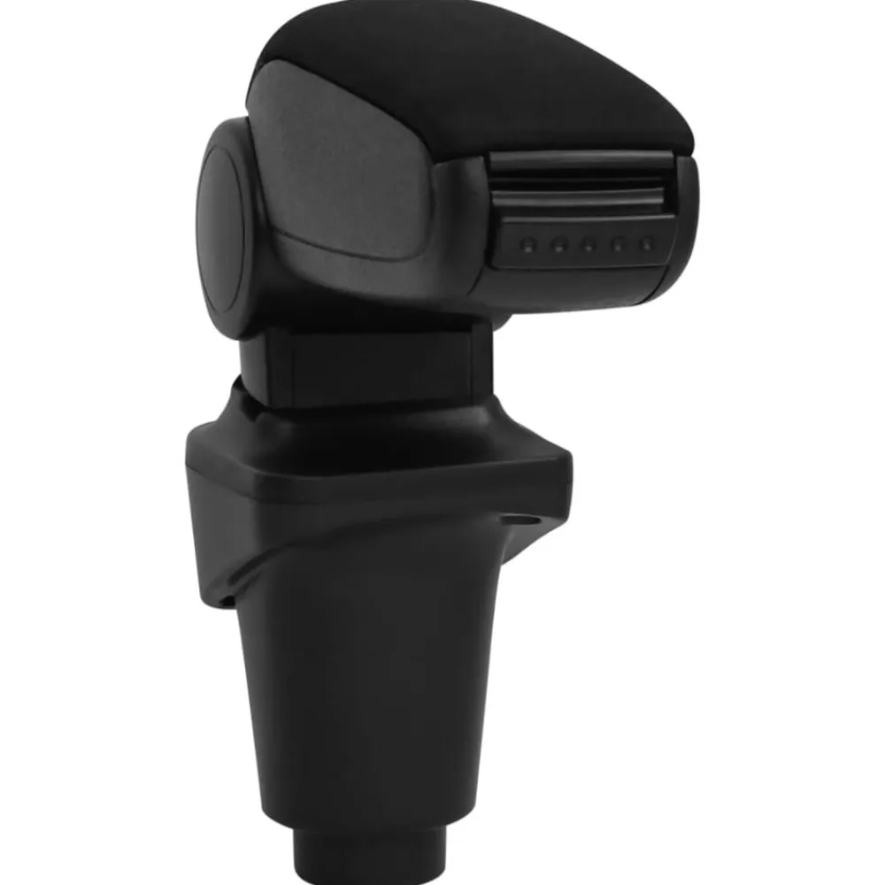 vidaXL Reposabrazos para coche ABS negro 14x35x(37-53) cm Sale