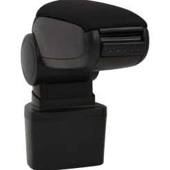 vidaXL Piezas Y Accesorios Para Vehículos-Reposabrazos para coche ABS negro 14,5x31,5x(30-48) cm