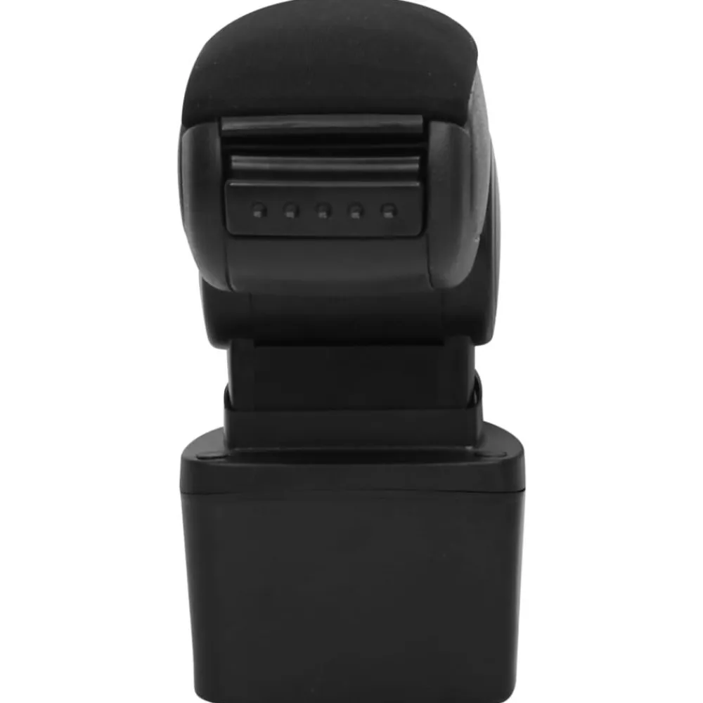 vidaXL Piezas Y Accesorios Para Vehículos-Reposabrazos para coche ABS negro 14,5x31,5x(30-48) cm