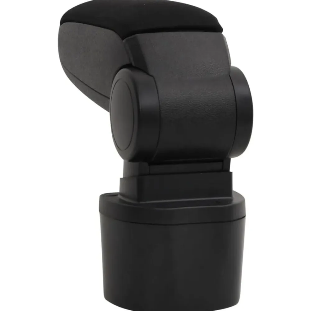 vidaXL Piezas Y Accesorios Para Vehículos-Reposabrazos para coche ABS negro 14,5x31,5x(30-48) cm