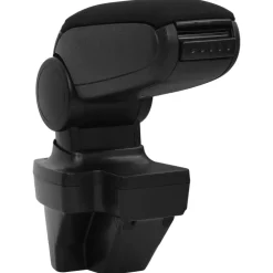 vidaXL Reposabrazos para coche ABS negro 15x35x(33-49,5) cm Hot