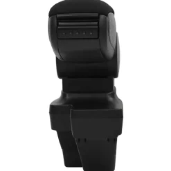 vidaXL Reposabrazos para coche ABS negro 15x35x(33-49,5) cm Hot