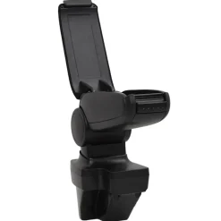 vidaXL Reposabrazos para coche ABS negro 15x35x(33-49,5) cm Hot