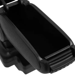 vidaXL Reposabrazos para coche ABS negro 15x35x(33-49,5) cm Hot