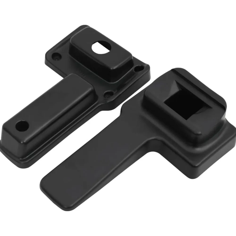 vidaXL Piezas Y Accesorios Para Vehículos-Reposabrazos para coche ABS negro 14,5x32x(27-46) cm