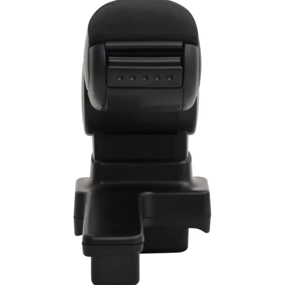 vidaXL Piezas Y Accesorios Para Vehículos-Reposabrazos para coche ABS negro 14,5x32x(27-46) cm
