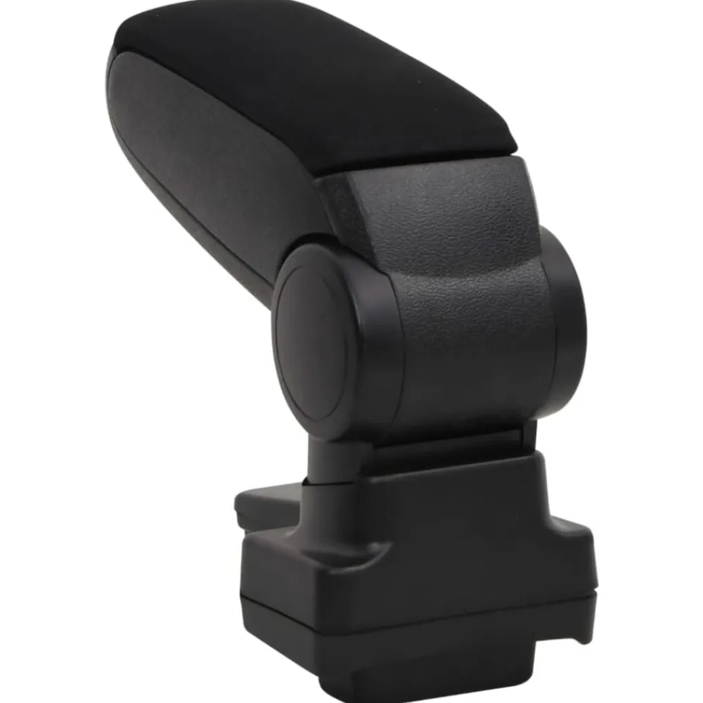vidaXL Piezas Y Accesorios Para Vehículos-Reposabrazos para coche ABS negro 14,5x32x(27-46) cm