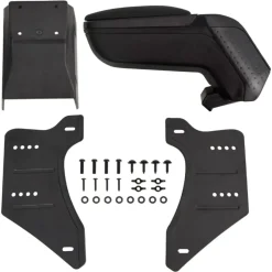 vidaXL Reposabrazos universal para coche ABS negro 13x33x(33-53) cm Best