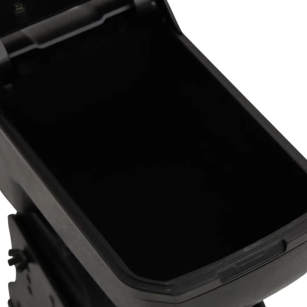 vidaXL Reposabrazos universal para coche ABS negro 14x30x(32-48,5) cm Best