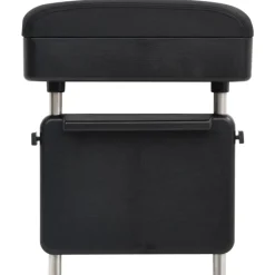 vidaXL Piezas Y Accesorios Para Vehículos-Reposabrazos universal para coche ABS negro 23x8x(30-38) cm