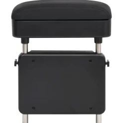 vidaXL Piezas Y Accesorios Para Vehículos-Reposabrazos universal para coche ABS negro 23x8x(30-38) cm