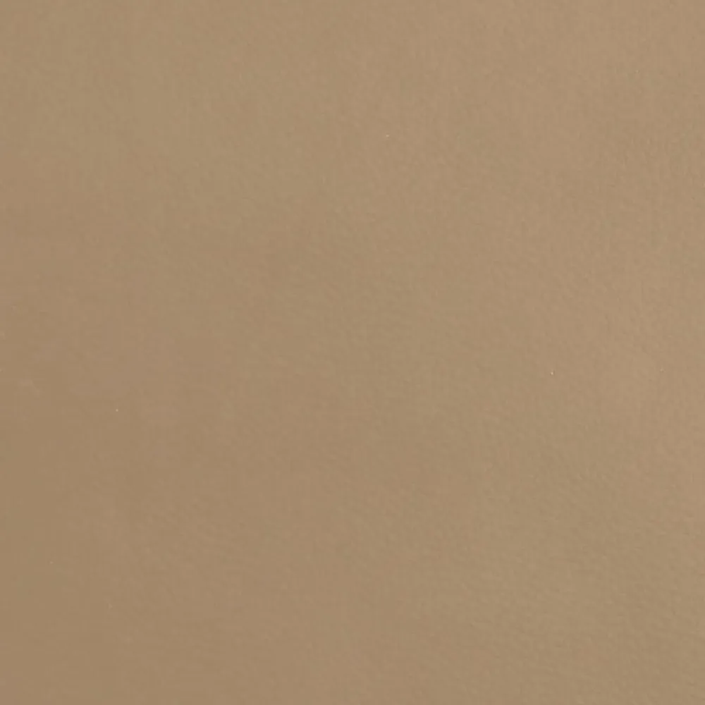 vidaXL Reposapiés de cuero sintético color 60x60x36 cm Capuchino Outlet
