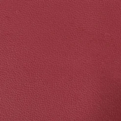 vidaXL Otomanas-Reposapiés de cuero sintético rojo tinto 60x50x41 cm