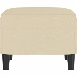 vidaXL Otomanas-Reposapiés de tela 60x50x41 cm