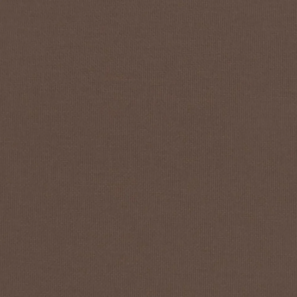 vidaXL Reposapiés de tela marrón oscuro 51x41x40 cm Marrón oscuro Outlet