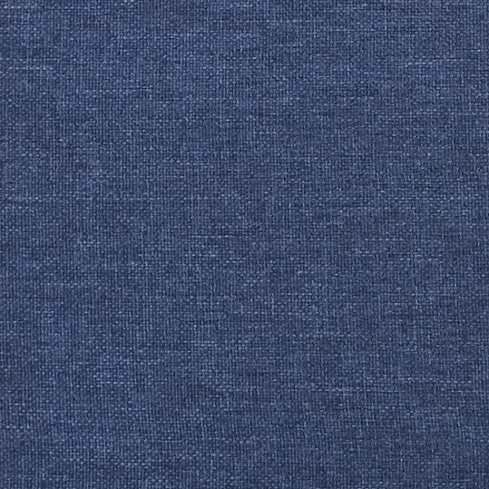vidaXL Reposapiés de tela 60x60x36 cm Azul Outlet
