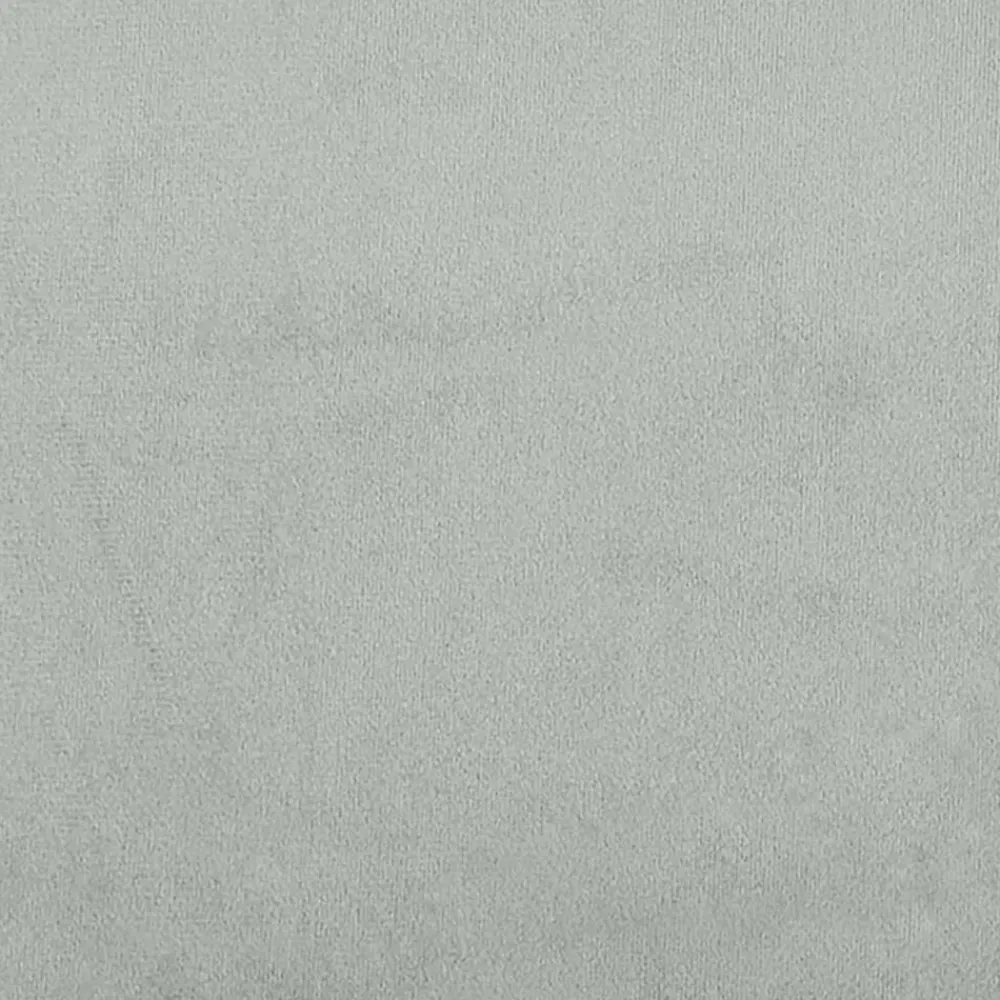 vidaXL Reposapiés de terciopelo 77x55x31 cm Gris claro Discount