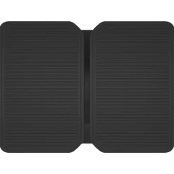 vidaXL Reposapiés negro 43,5x32,5x10,5 cm