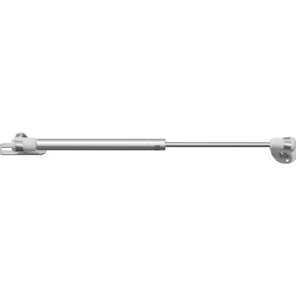 vidaXL Resorte de Gas Hidráulico 2 pcs Plateado 280 x 17 x 16 mm New